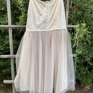 Fairy like cream dress